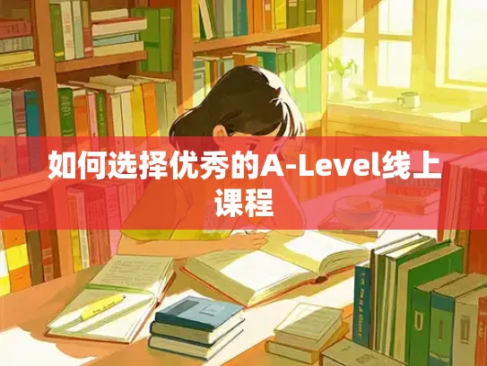 如何选择优秀的A-Level线上课程
