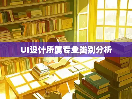 UI设计所属专业类别分析