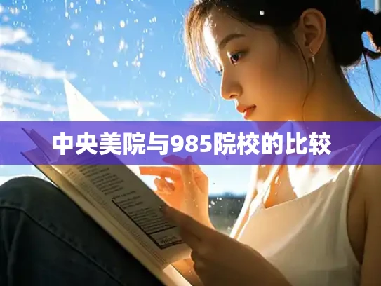 中央美院与985院校的比较