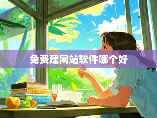 免费建网站软件哪个好