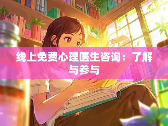 线上免费心理医生咨询：了解与参与