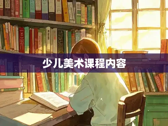 少儿美术课程内容
