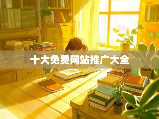 十大免费网站推广大全