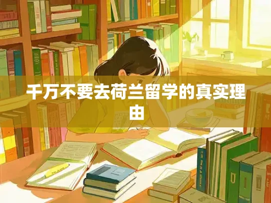 千万不要去荷兰留学的真实理由