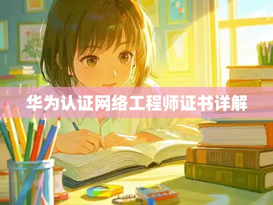 华为认证网络工程师证书详解