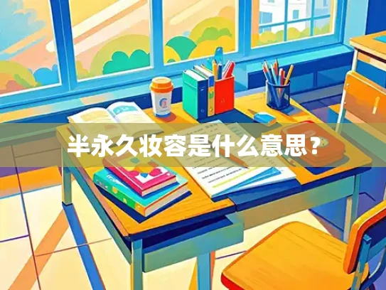 半永久妆容是什么意思？