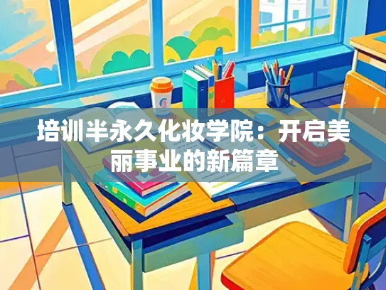 培训半永久化妆学院：开启美丽事业的新篇章