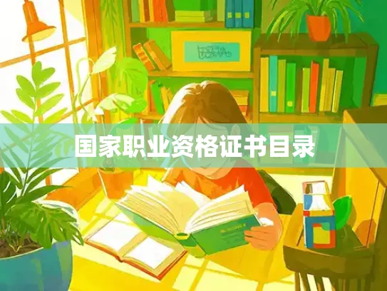 国家职业资格证书目录