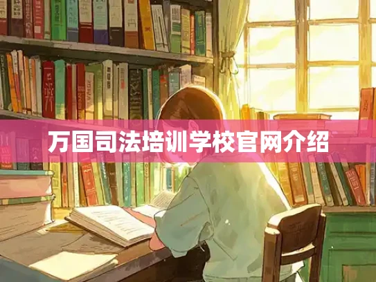 万国司法培训学校官网介绍