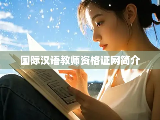 国际汉语教师资格证网简介