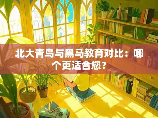 北大青鸟与黑马教育对比：哪个更适合您？
