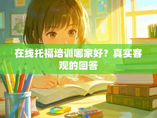 在线托福培训哪家好？真实客观的回答