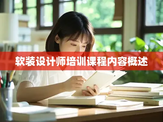 软装设计师培训课程内容概述