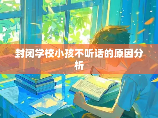 封闭学校小孩不听话的原因分析