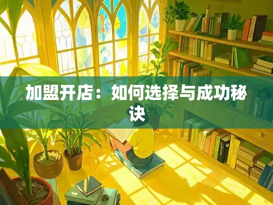 加盟开店：如何选择与成功秘诀