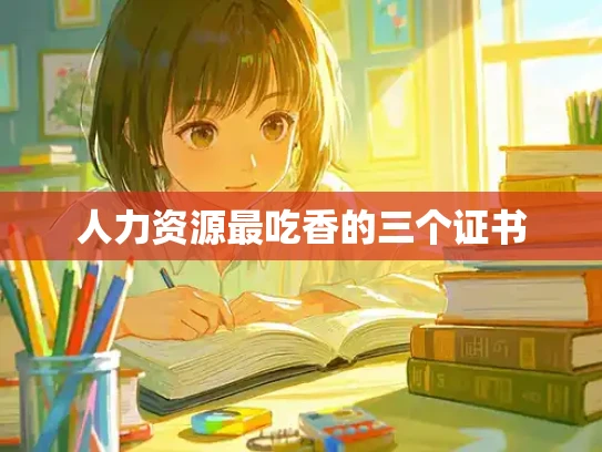 人力资源最吃香的三个证书