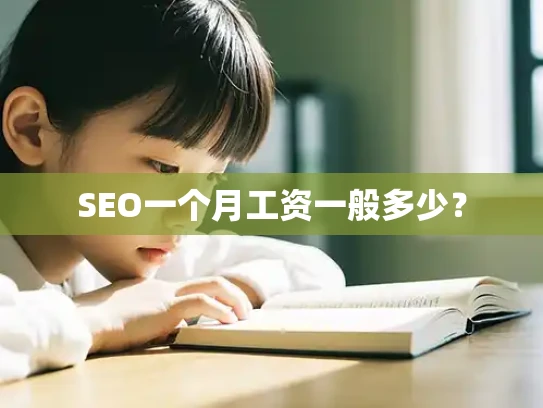 SEO一个月工资一般多少？