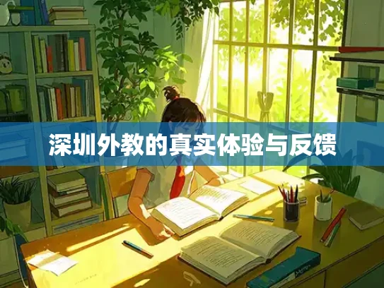 深圳外教的真实体验与反馈 深圳外教的真实体验与反馈