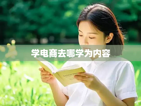 学电商去哪学为内容
