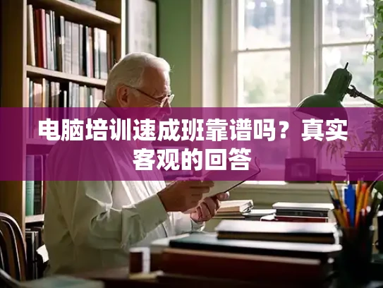 电脑培训速成班靠谱吗？真实客观的回答