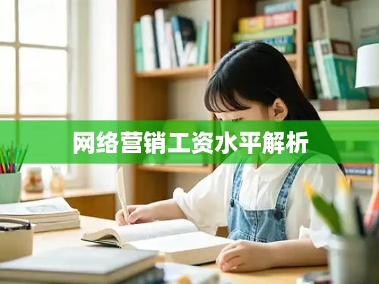 网络营销工资水平解析