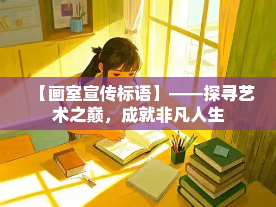 【画室宣传标语】——探寻艺术之巅，成就非凡人生