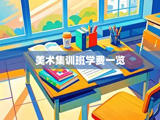 美术集训班学费一览