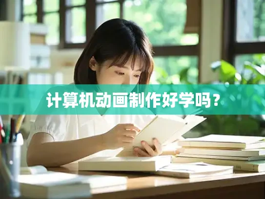 计算机动画制作好学吗？