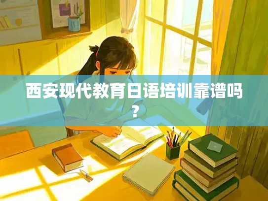 西安现代教育日语培训靠谱吗？