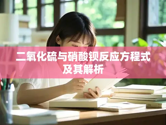 二氧化硫与硝酸钡反应方程式及其解析