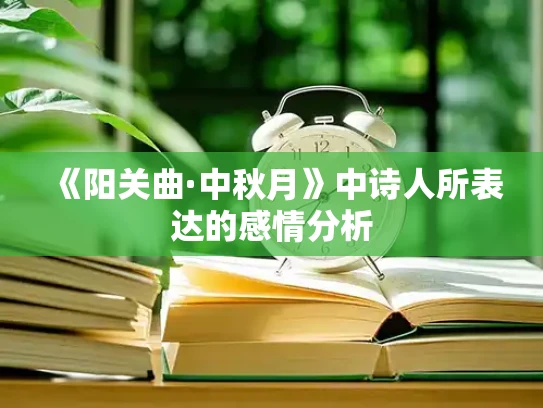 《阳关曲·中秋月》中诗人所表达的感情分析