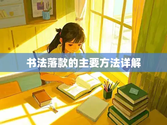 书法落款的主要方法详解