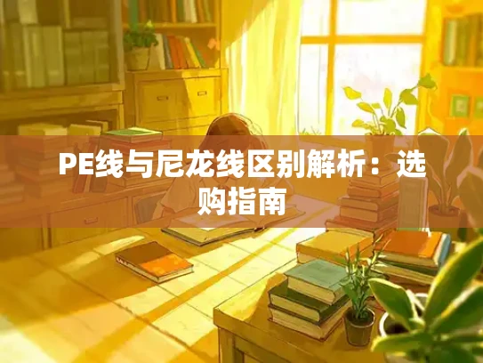 PE线与尼龙线区别解析：选购指南