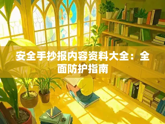 安全手抄报内容资料大全：全面防护指南