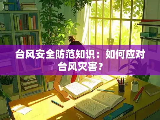 台风安全防范知识：如何应对台风灾害？