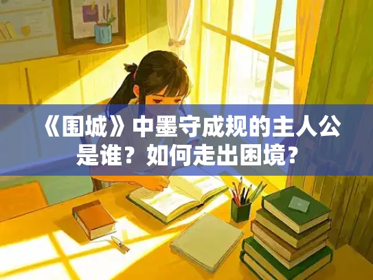 《围城》中墨守成规的主人公是谁？如何走出困境？