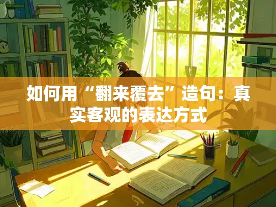 如何用“翻来覆去”造句：真实客观的表达方式