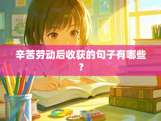辛苦劳动后收获的句子有哪些？
