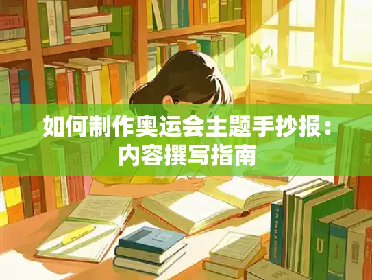 如何制作奥运会主题手抄报：内容撰写指南