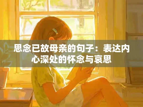 思念已故母亲的句子：表达内心深处的怀念与哀思