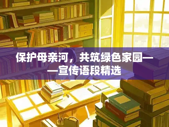 保护母亲河，共筑绿色家园——宣传语段精选