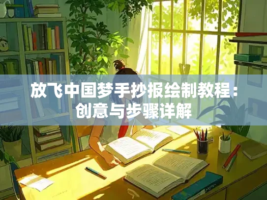 放飞中国梦手抄报绘制教程：创意与步骤详解