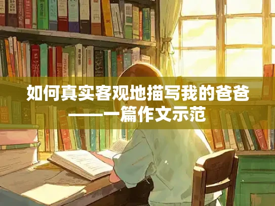 如何真实客观地描写我的爸爸——一篇作文示范