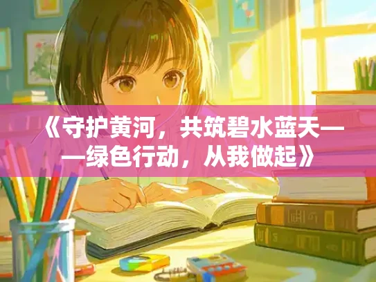 《守护黄河，共筑碧水蓝天——绿色行动，从我做起》