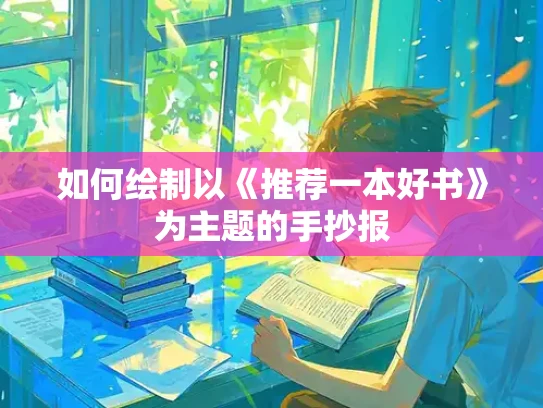 如何绘制以《推荐一本好书》为主题的手抄报