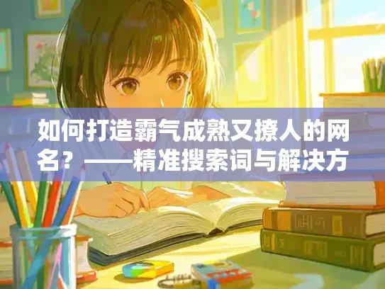 如何打造霸气成熟又撩人的网名？——精准搜索词与解决方案