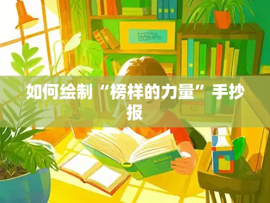 如何绘制“榜样的力量”手抄报