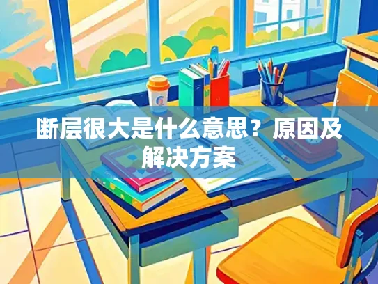 断层很大是什么意思？原因及解决方案