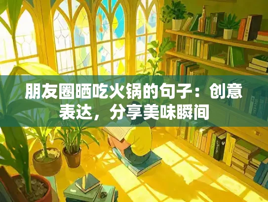 朋友圈晒吃火锅的句子：创意表达，分享美味瞬间