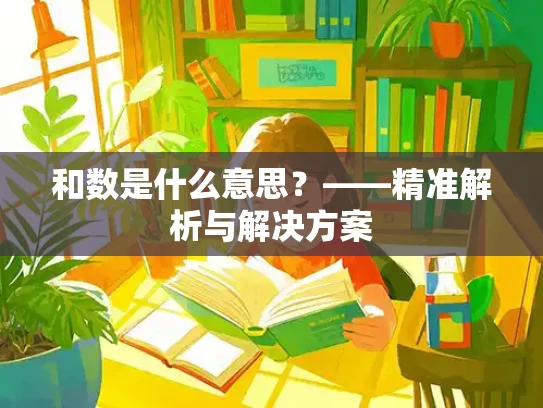 和数是什么意思？——精准解析与解决方案